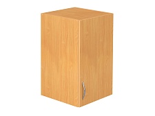 Секция шкафа модульного верхняя 2-ярусная узкая закрытая (левая) ШКВ2.11л