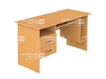 Стол для учителя компьютерный с подвесной тумбой 1400 мм (мод.2) СТК3.02у