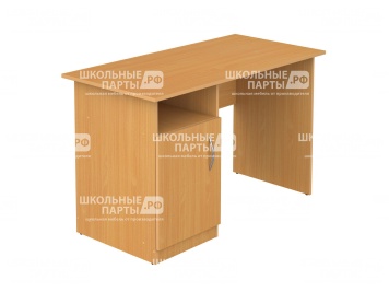 Стол для учителя письменный 1-тумбовый 1400 мм (мод.5) СТПт1.14.05у