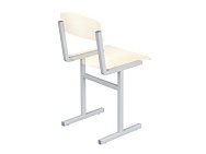 Металлокаркас школьного стула 5 г/р нерегулируемый МК2.5 (серый, квадратная труба)