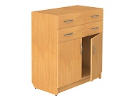 Секция шкафа модульного нижняя широкая закрытая с 2-мя ящиками ШКНя2.22