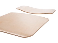 Сидение и спинка из фанеры для стула ученического (комплект) для 4 г/р