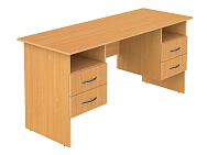 Стол для учителя письменный с подвесными тумбами 1600 мм (мод.2) СТПт2.16.02у