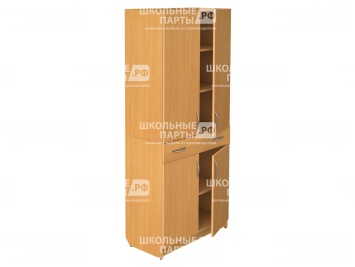 Шкаф закрытый с ящиком для класса ШКНя2.21+ШКВ3.22