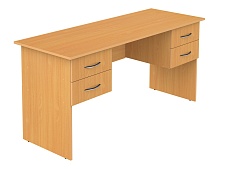 Стол для учителя письменный с подвесными тумбами 1600 мм (мод.1) СТПт2.16.01у