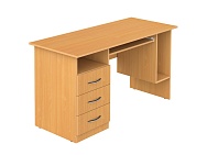 Стол для учителя компьютерный 1-тумбовый 1400 мм (мод.3) СТК3.03у