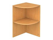 Секция шкафа модульного верхняя 2-ярусная угловая ШКВу2.10