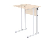 Металлокаркас школьного стола 4 г/р нерегулируемый МК1.4 (серый, квадратная труба)