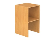 Секция шкафа модульного верхняя 2-ярусная узкая открытая ШКВ2.10