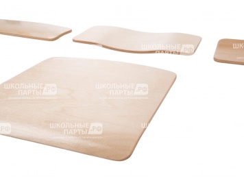 Сидение и спинка из фанеры для стула детского (комплект) для 1 г/р