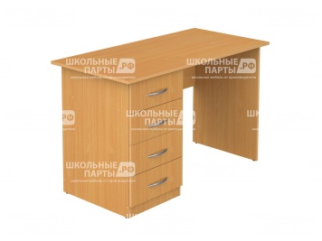 Стол для учителя письменный 1-тумбовый 1200 мм (мод.4) СТПт1.12.04у