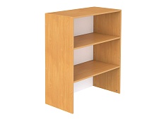 Секция шкафа модульного верхняя 3-ярусная широкая открытая ШКВ3.20