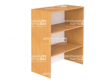 Секция шкафа модульного верхняя 3-ярусная широкая открытая ШКВ3.20