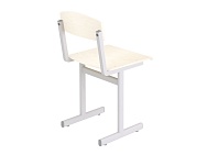 Металлокаркас школьного стула 5 г/р нерегулируемый МКо2.5 (серый, плоскоовальная труба)