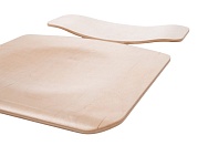 Сидение и спинка из фанеры для стула ученического (комплект) для 7 г/р с выжимом