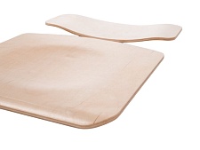 Сидение и спинка из фанеры для стула ученического (комплект) для 4 г/р с выжимом