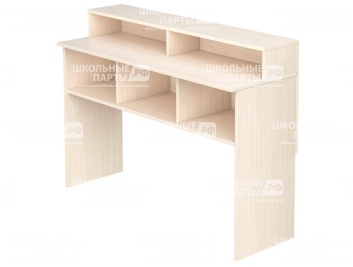 Стол-барьер школьный библиотечный СТБ1-Д (Дуб Молочный)