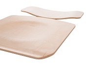 Сидение и спинка из фанеры для стула ученического (комплект) для 6 г/р с выжимом