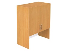 Секция шкафа модульного верхняя 3-ярусная закрытая с нишей ШКВ3.21