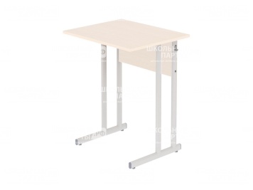 Металлокаркас школьного стола 3 г/р нерегулируемый МКо1.3 (серый, плоскоовальная труба)